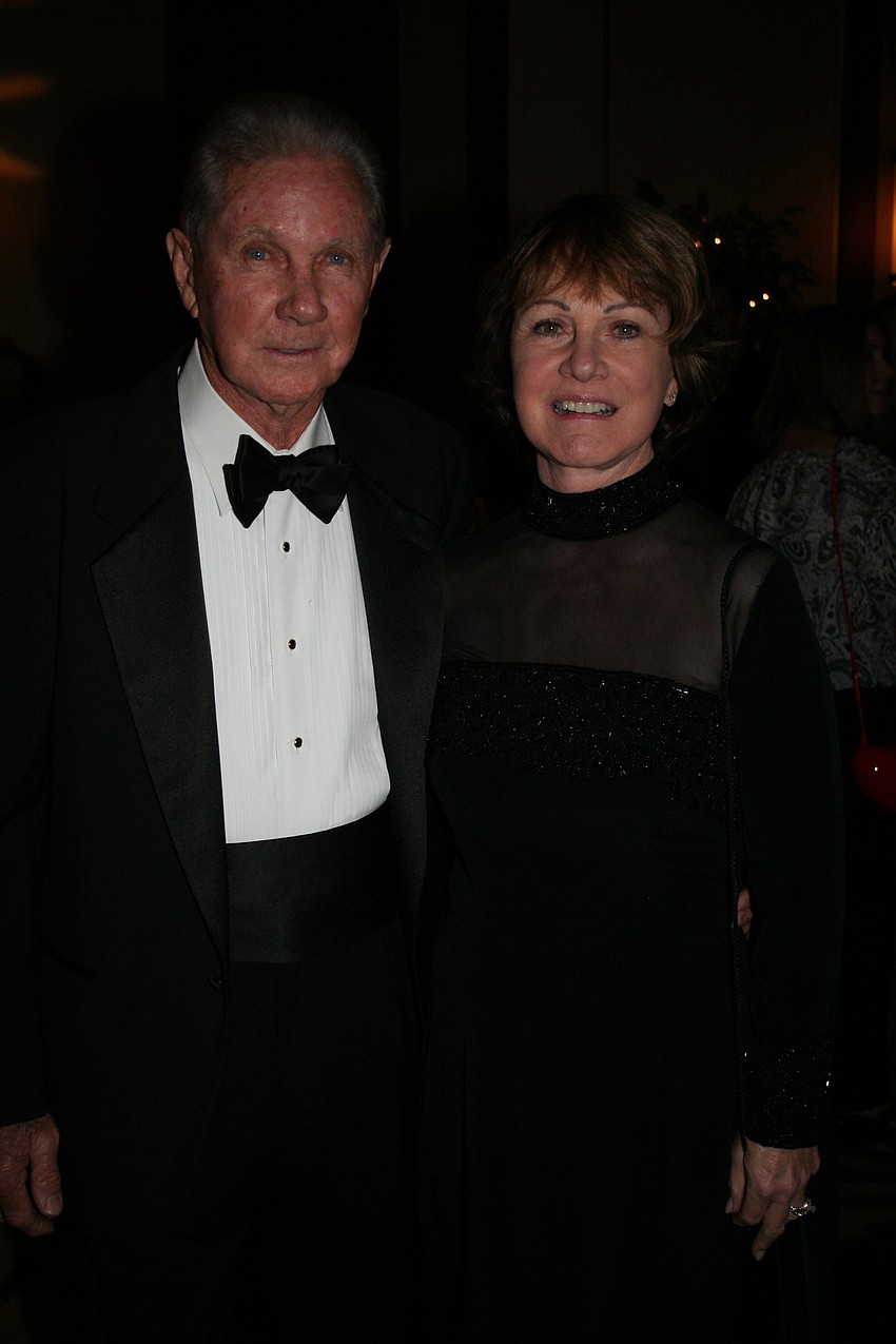 Honoree Ron Foxworthy with his wife, Mary Helene