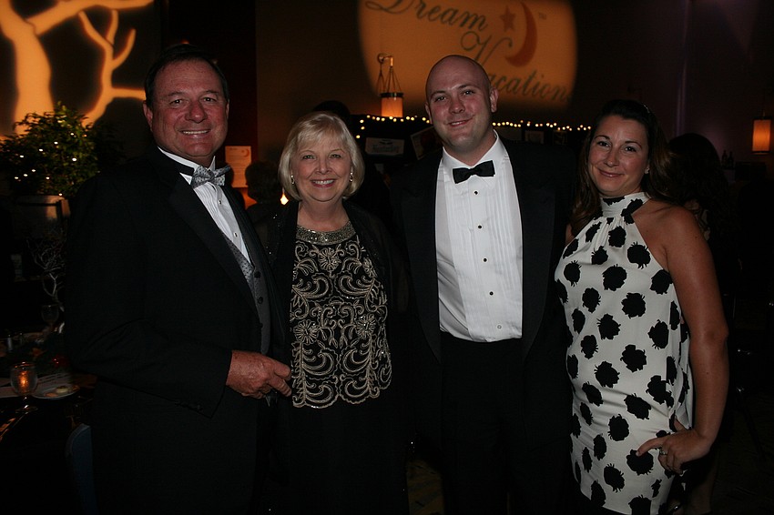 Larry and Annette Fraczak with Hugh O'Donnell and Tara Daqua