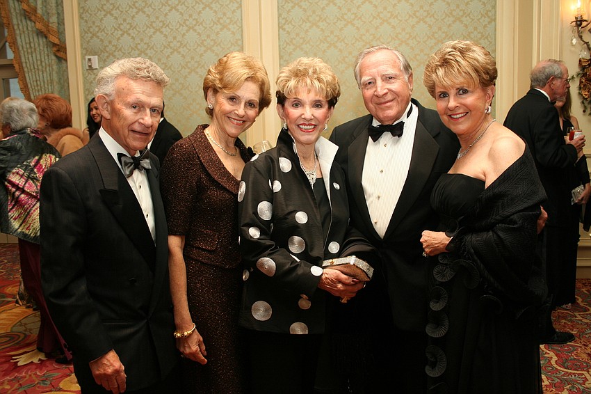 Marvin and Marsha Frank, Doris Kaplan, Harry Kartoz and Renee Sheade