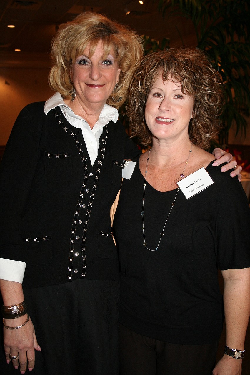 Judi Gallagher and Kristine White