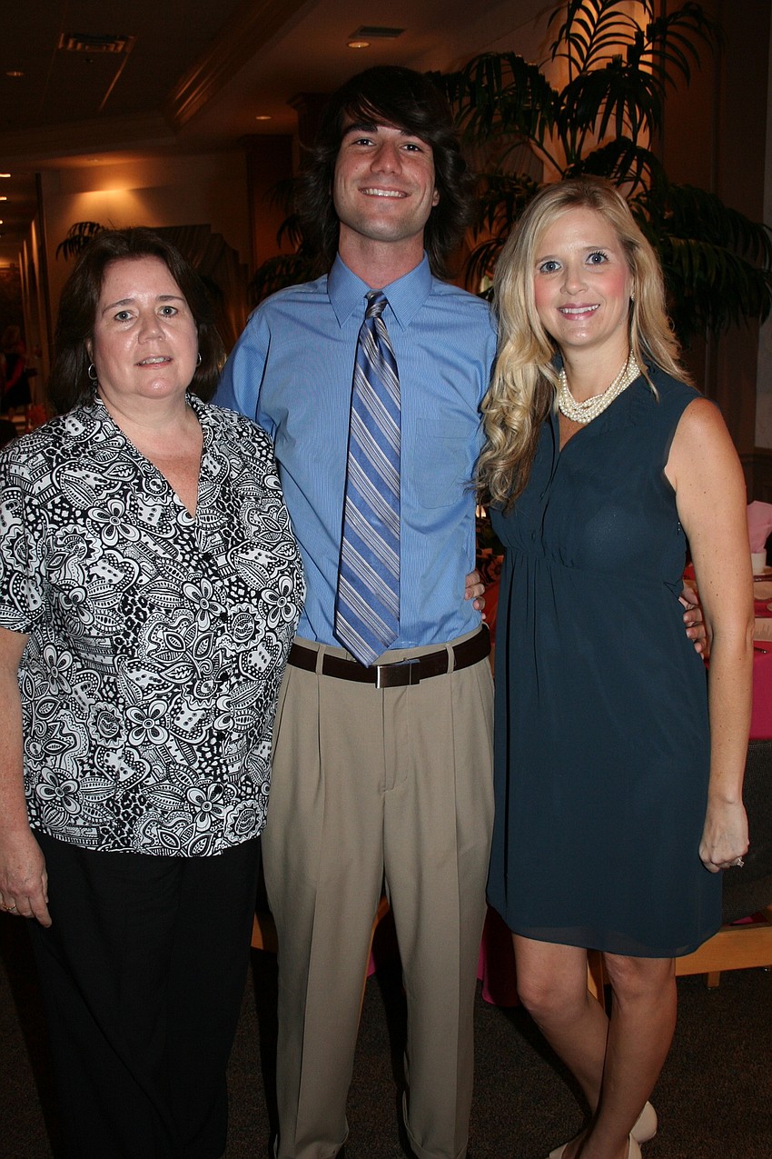 Peggy Ginem, wish recipient Joe Ginem and Michelle Butler
