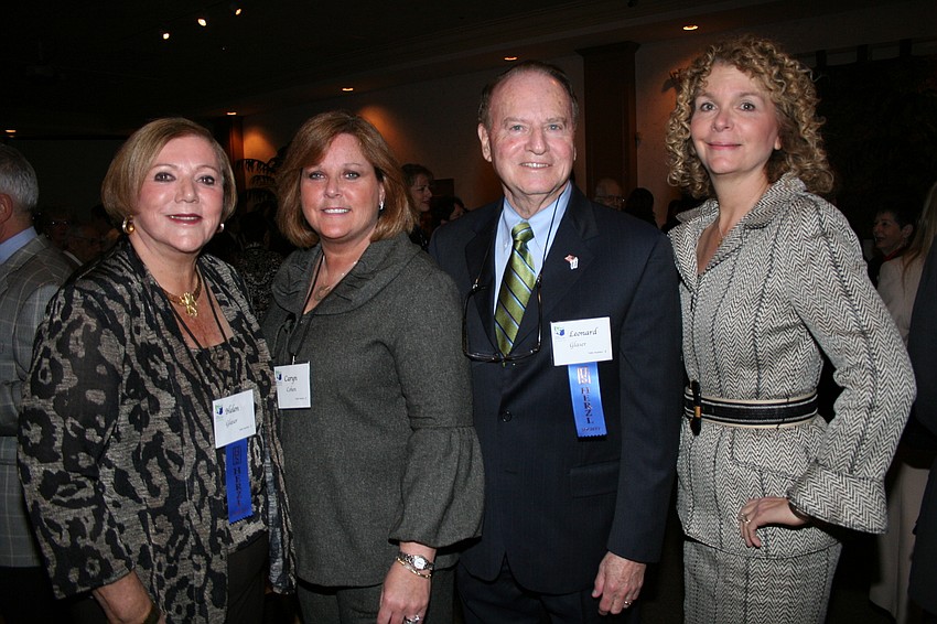 Helen Glaser, Caryn Cohen, Leonard Glaser and Ilene Fox