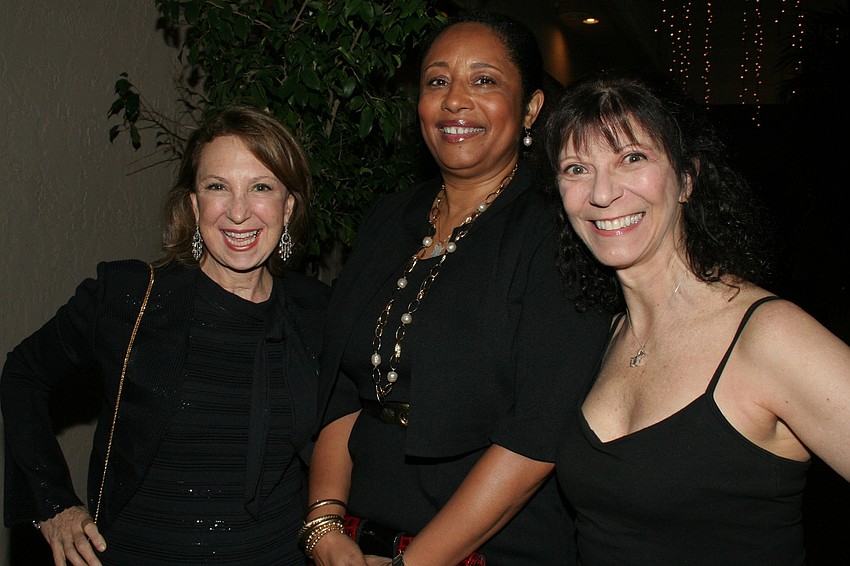 Leslie Glass, Delia Smith Orth and Carolyn Michel