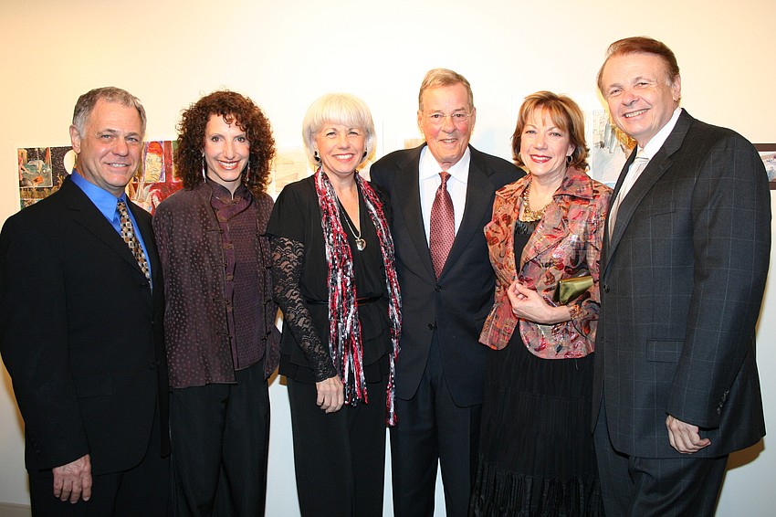 Karl Gnass, Kathy Altieri, Barbara and Edward Jennings and Pat and Dr. Larry Thompson