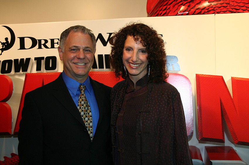 Karl Gnass and Dream Works production designer Kathy Altieri
