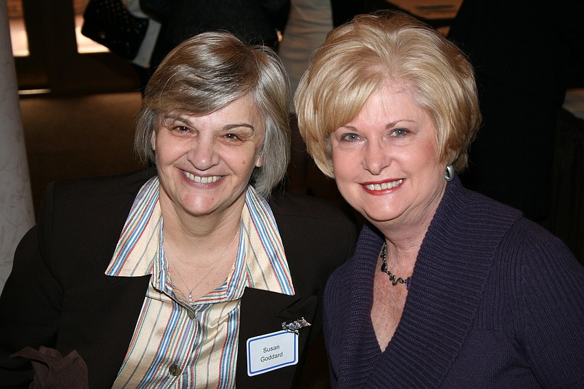 Susan Goddard and Cindi Bernius