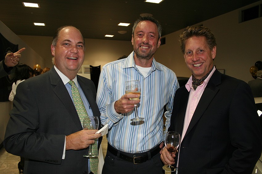 Brad Goddard, Jackson Kokeny and Tirro Bennetti