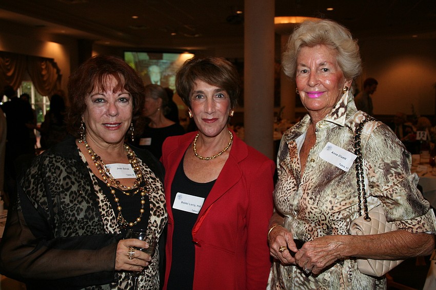 Joan Golub, Bobbi Lorry and Anne Cluett