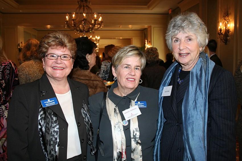 Mimi Goodwill, Wendy Hopkins and Gail Levin