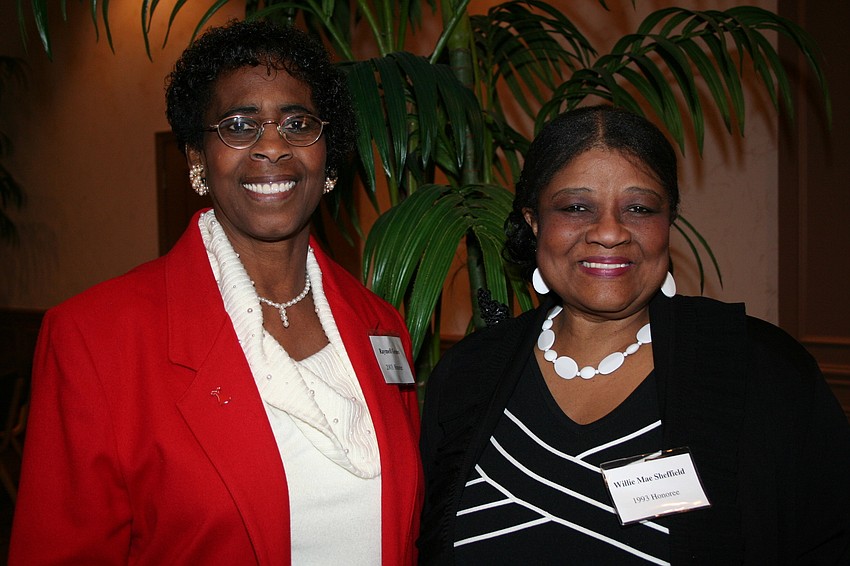 Raymell Grimes and Willie Mae Sheffield