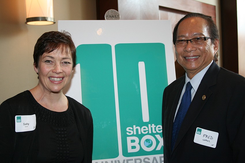 Sally Grint and Fred Lopez