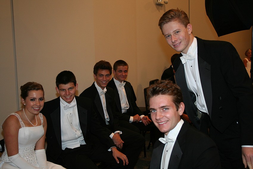 Waiting for the Debutante portrait