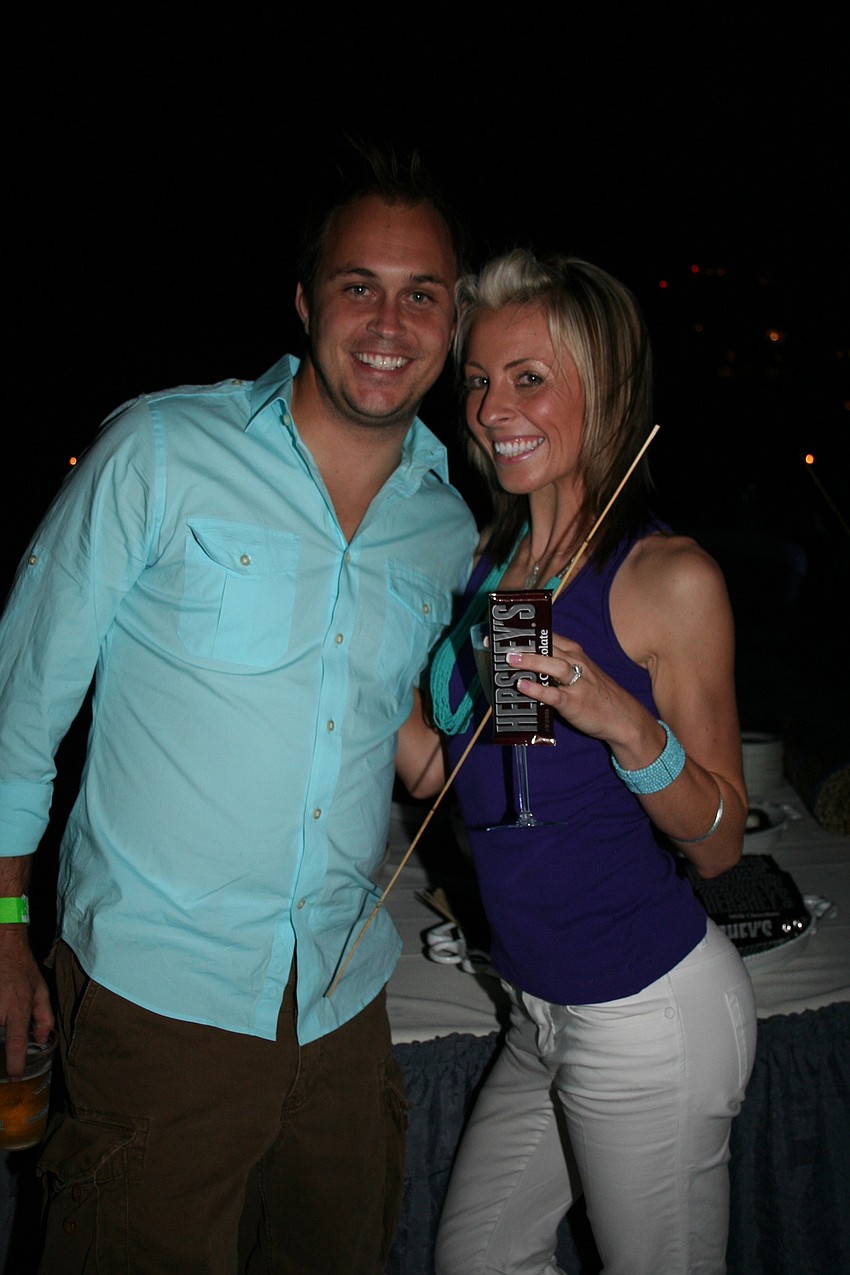 Tim Gruters and Ashley Petruzzi