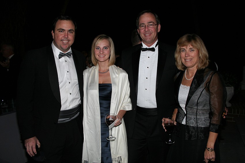 Joe and Sydney Gruters with Byron and Jody Shinn