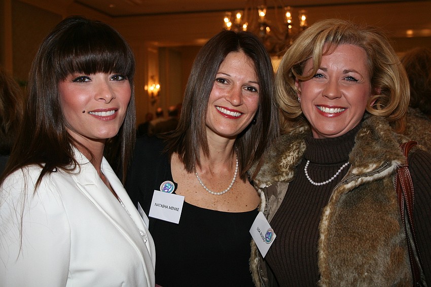 Christine Gruttadauria, Natasha Menke and Lisa Russo