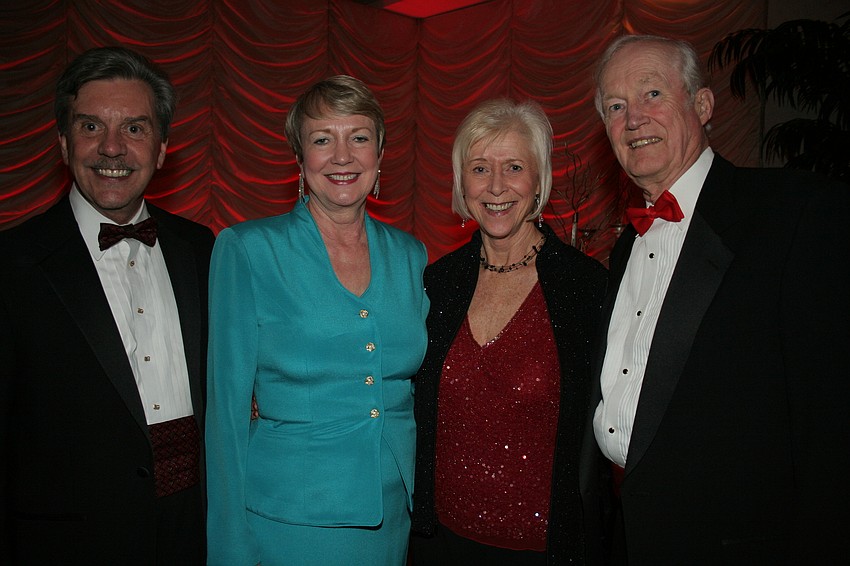 Arthur and Lynn Guilford, Anita and Fred Zimmerman