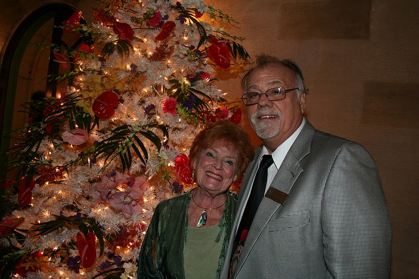 Event chair Natalie Gundrum and Croslet Estate Foundation Chair David Wick