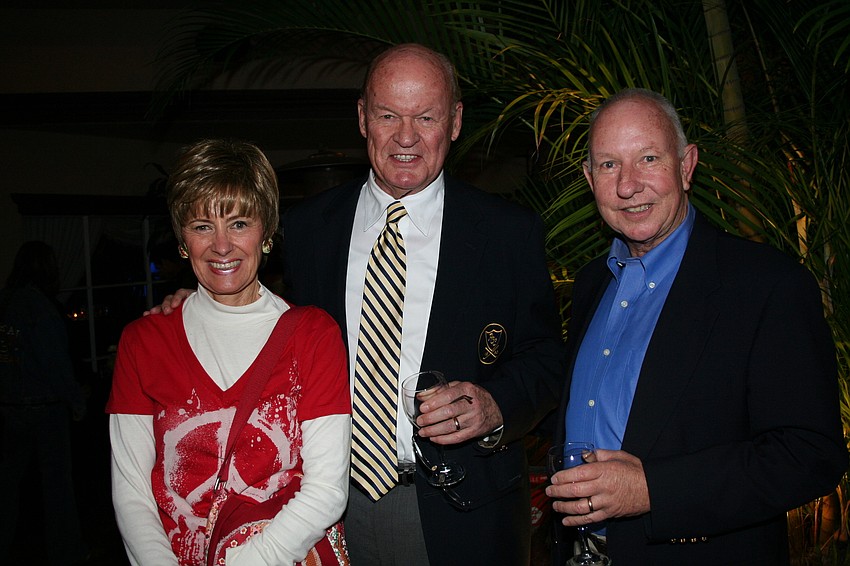 Karin Gustafson, Ron Morris and John Pether