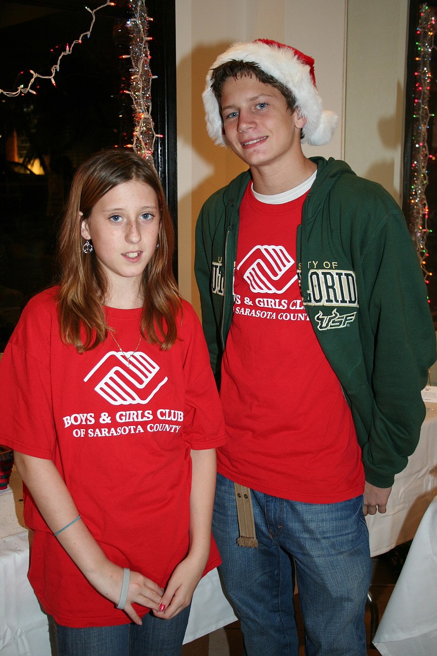 Courtney Hall and Kevin Stalker worked the 