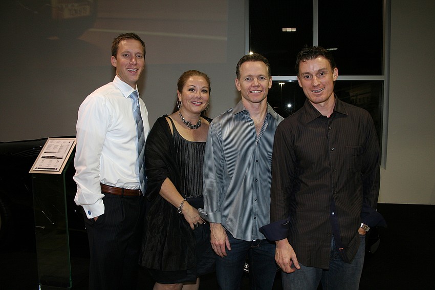 Max Hannum, Giovanna McGrath, Bart Price and Frederic Palluel