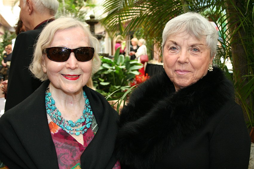 Carol Hanson and Shirley Moedlhammer