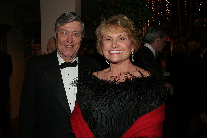 Jim Harman and co-chair Margarete VanAntwerpen