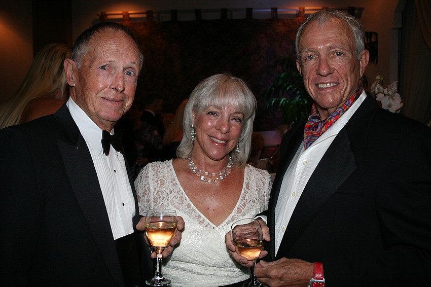 Jim Harmon, Karen Bennett and Donald Plumleigh