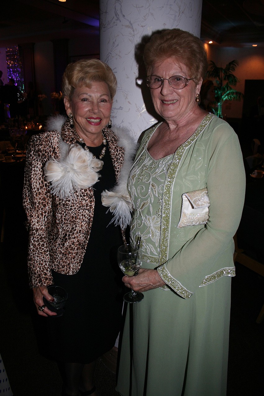 Marjorie Harper and Yvonne Hill