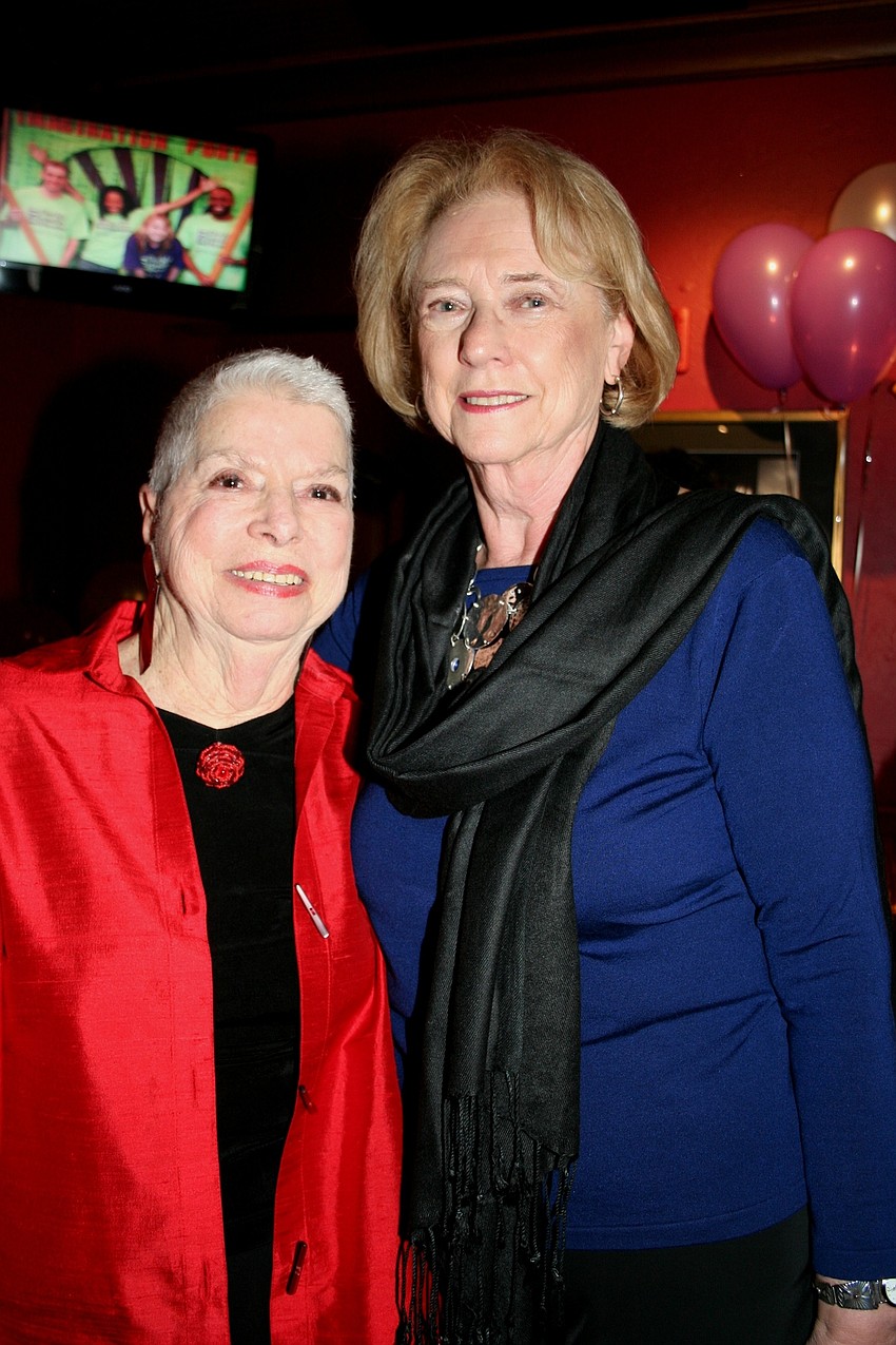 Helga Harris and Barbara Lupoff