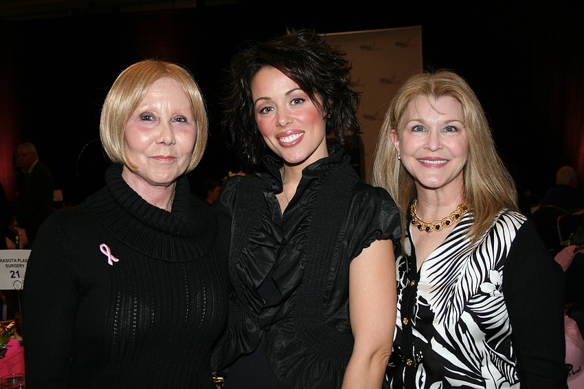 Nancy Hart, Kelly Engel and Jeanne Graham