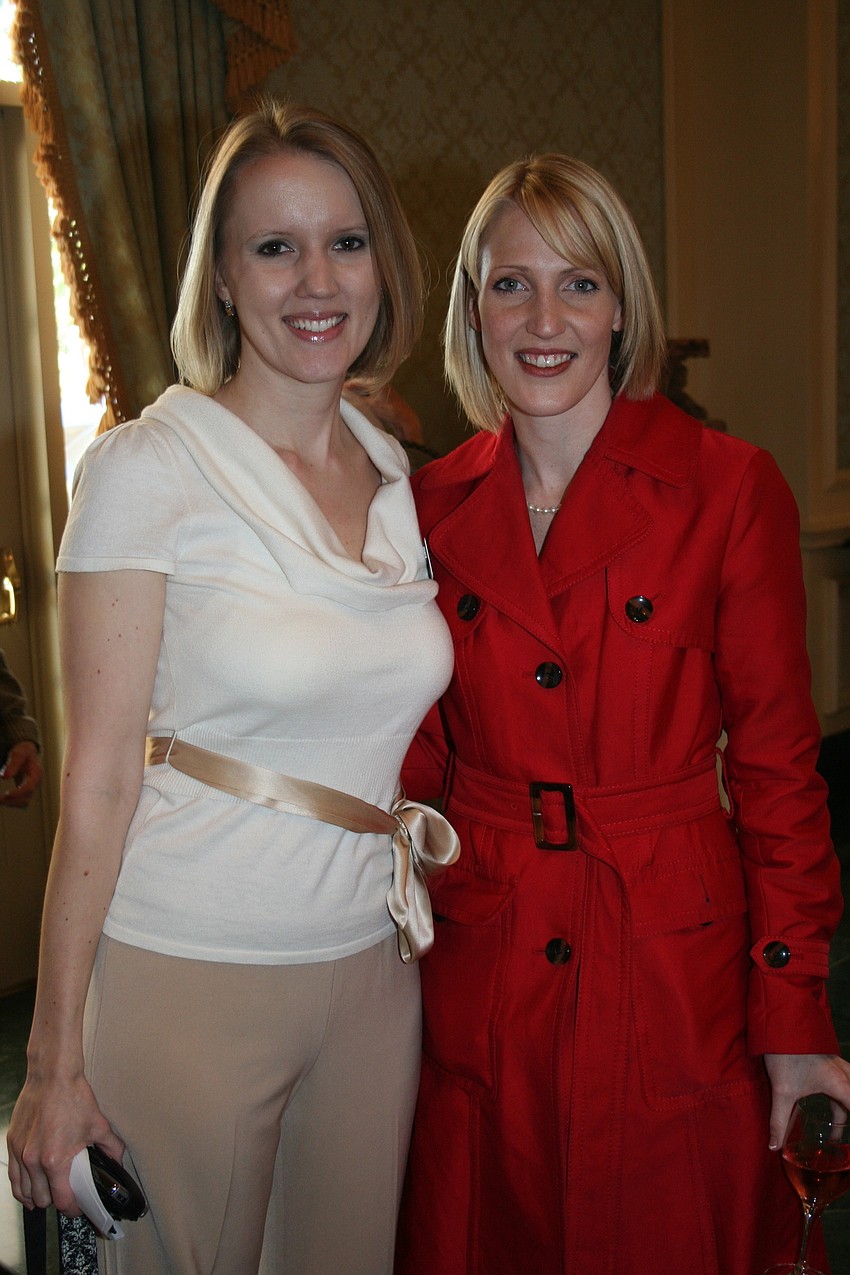 Jessica Hays and Sarah Combs