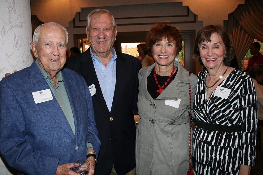 Bill Hirons, Gilbert and Linda Salomon and Joan Wilson