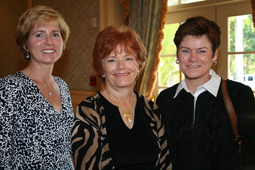 Kim Hogan, Vicki Sanborn and Patti Wadsworth