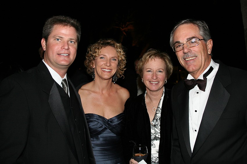Paul and Jenni Hudson with Robyn and Jay Fergeson