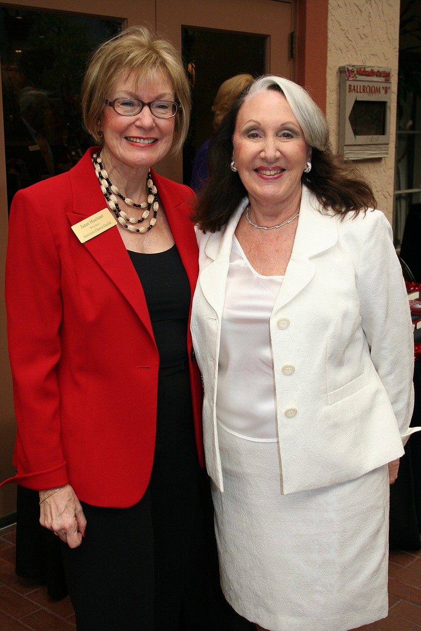 Janet Huelster and Chairwoman Marilyn Bezner