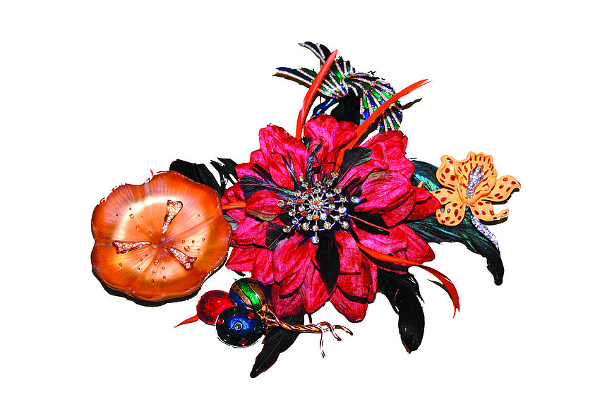 BROACH COLLECTION
'Five or six years ago my son (state Representative Doug Holder) and his wife, Shannon, started giving me a broach for my birthday, which is wonderful. Since then, I have added to the collection from my travels.'