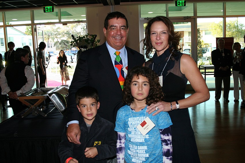 Quinn, Bill, Christine and Lennon Isaac