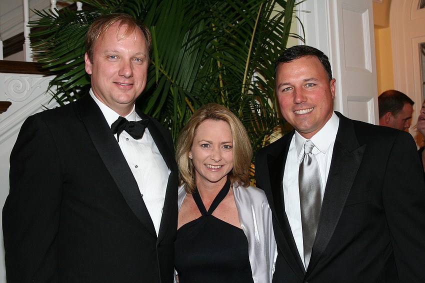 Albert Joerger with Kelly and Scott Collins