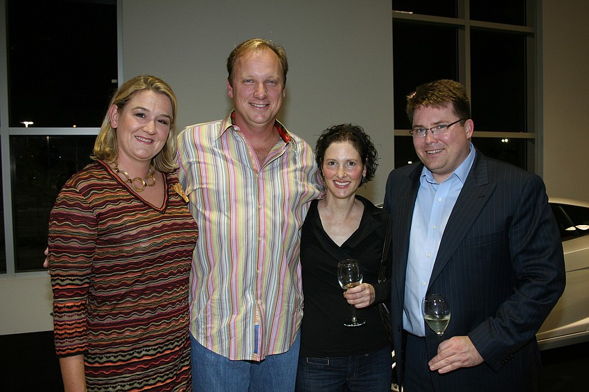 Pauline and Albert Joerger with Laura and Dan DeLeo