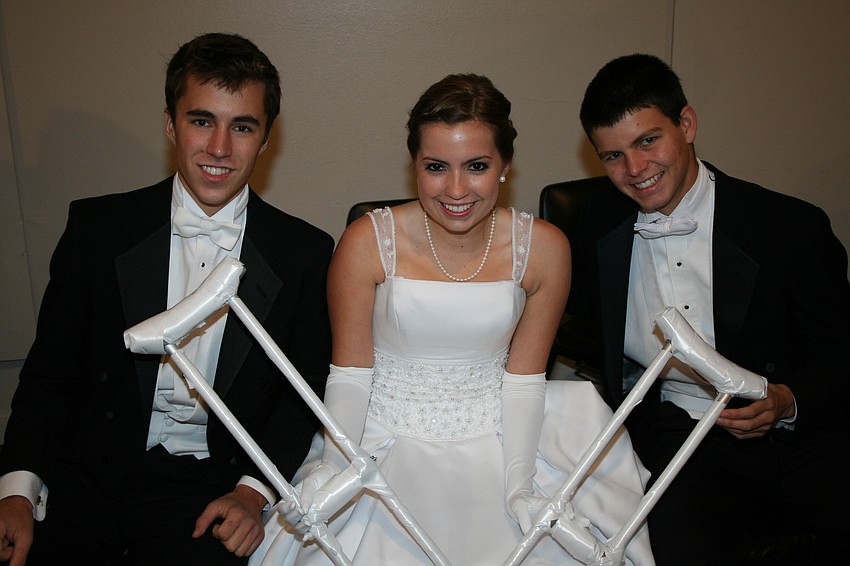 Elliott Johns, Paula Munoz and Grant Tucker