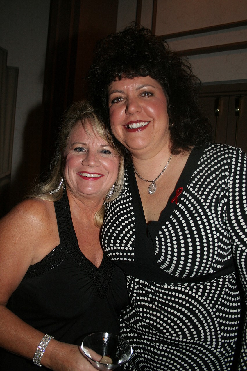 Kim Johnson and Karen English