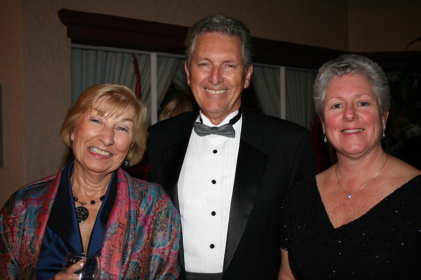 Jinny and Ron Johnson with Donna Basso