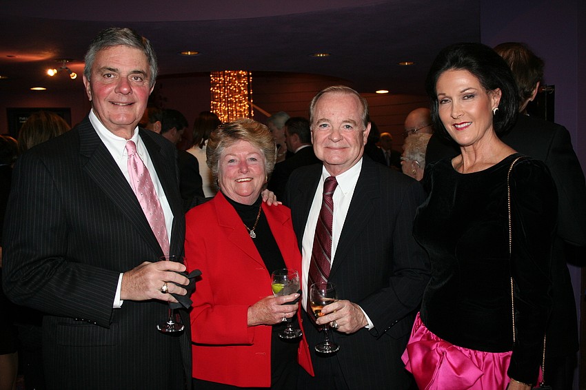 Steve and Ann Judd with Alan and Claudia Porter