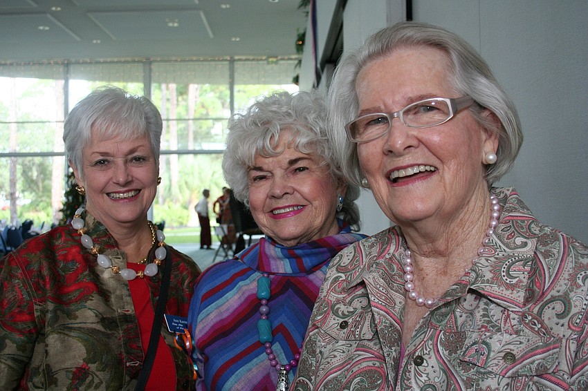 Ann Karter, Rita Vickerman and Mary Cantu