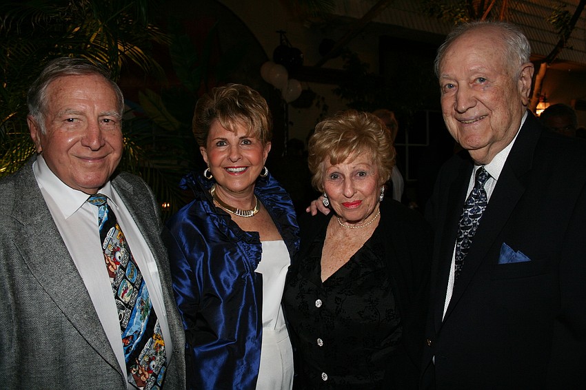 Harry Kartoz, Renee Sheade, Helen Sherman and Sanford Milter