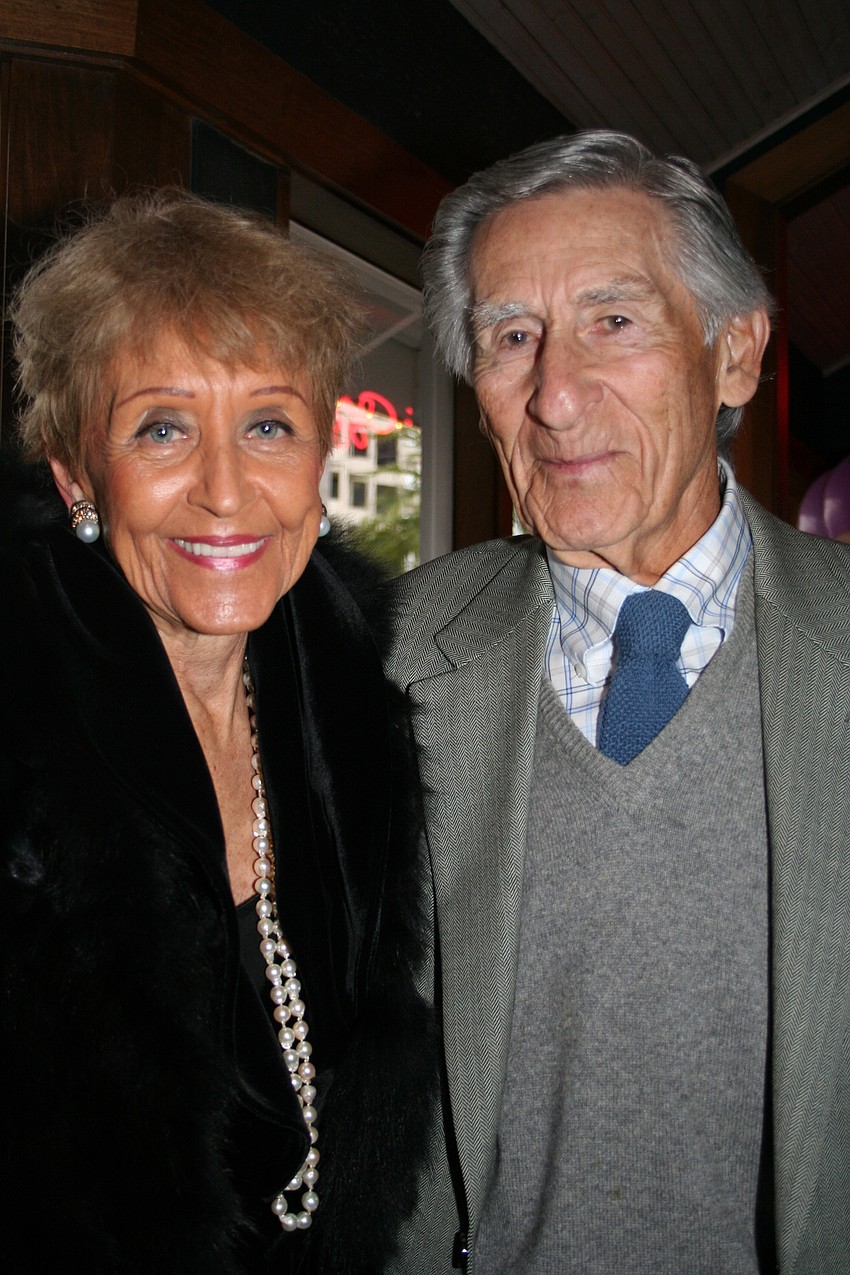 Elaine Keating and Dr. Sid Katz
