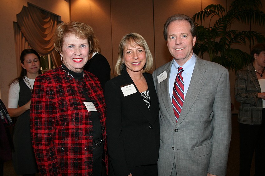 Barbara Kiracofe, Leslie Juron and Jay Price