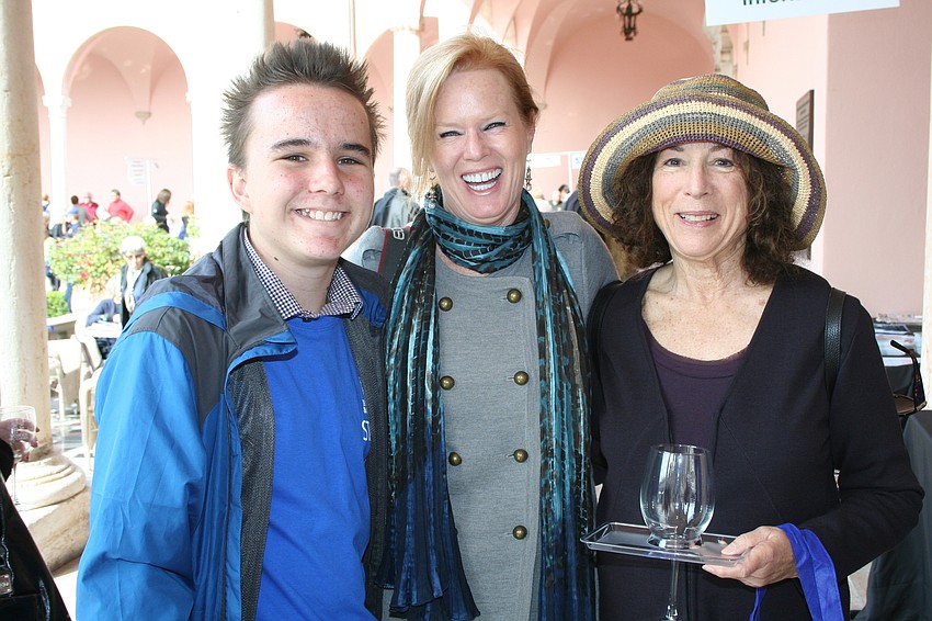 Max and Terri Klauber with Roberta Berson