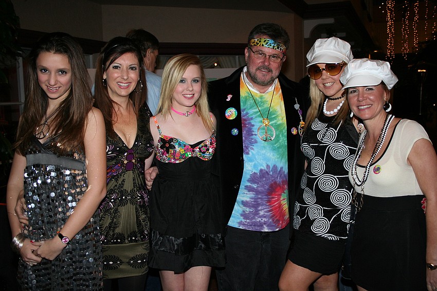 Sydney and Donna Koffman with Sarah, Richard, Taylor and Tammy Karp