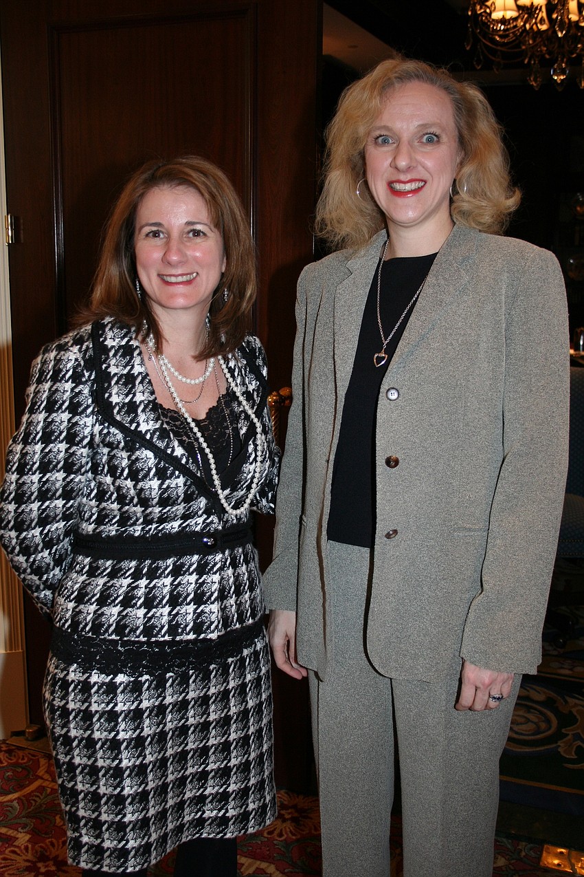 Dr. Christine Laronga and Dr. Eleanor Harris